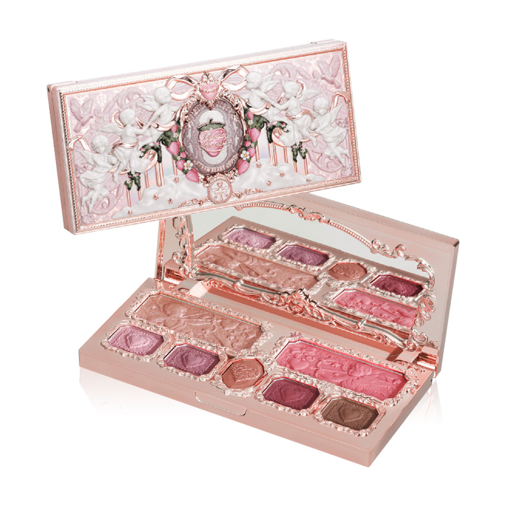 Flower Knows Strawberry Cupid Collection Make-Up Palette 14g #02 Cupid's Mischief