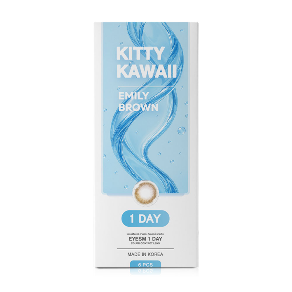 Kitty Kawaii Oneday Emily Brown [3 Pairs] #-3.50