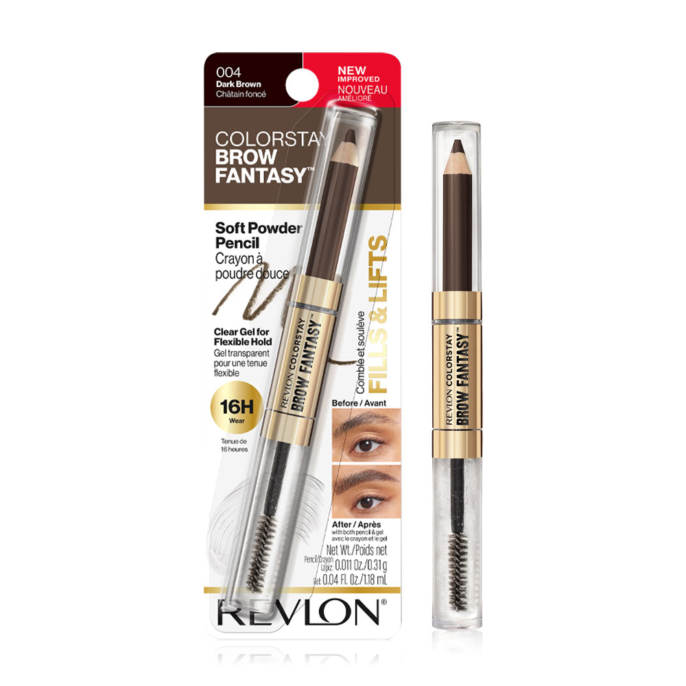 REVLON Colorstay Brow Fantasy 1.2g #004 Dark Brown