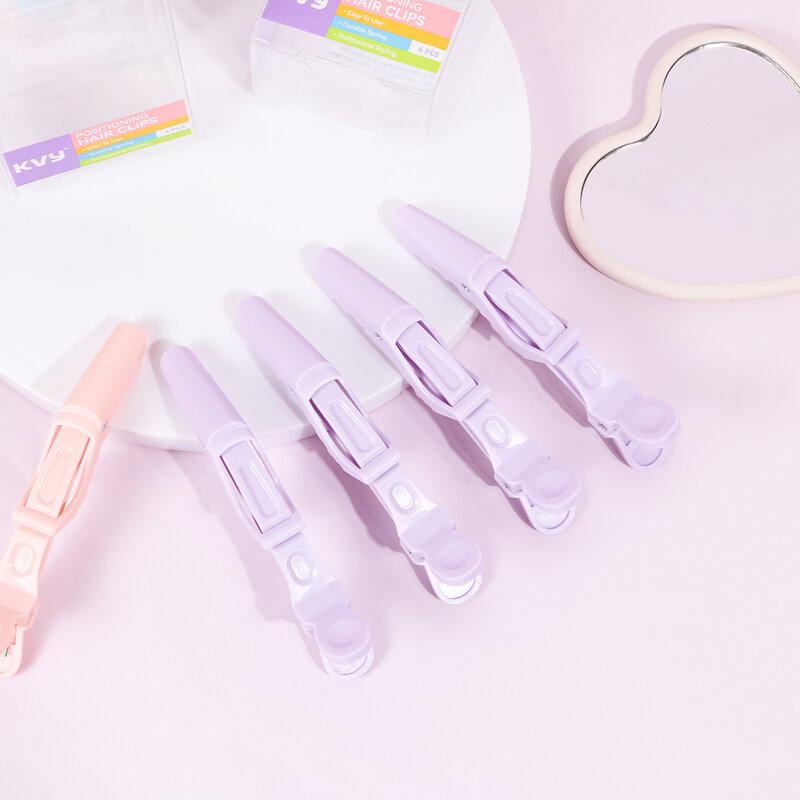 KVY Positioning Hair Clips Set #Purple