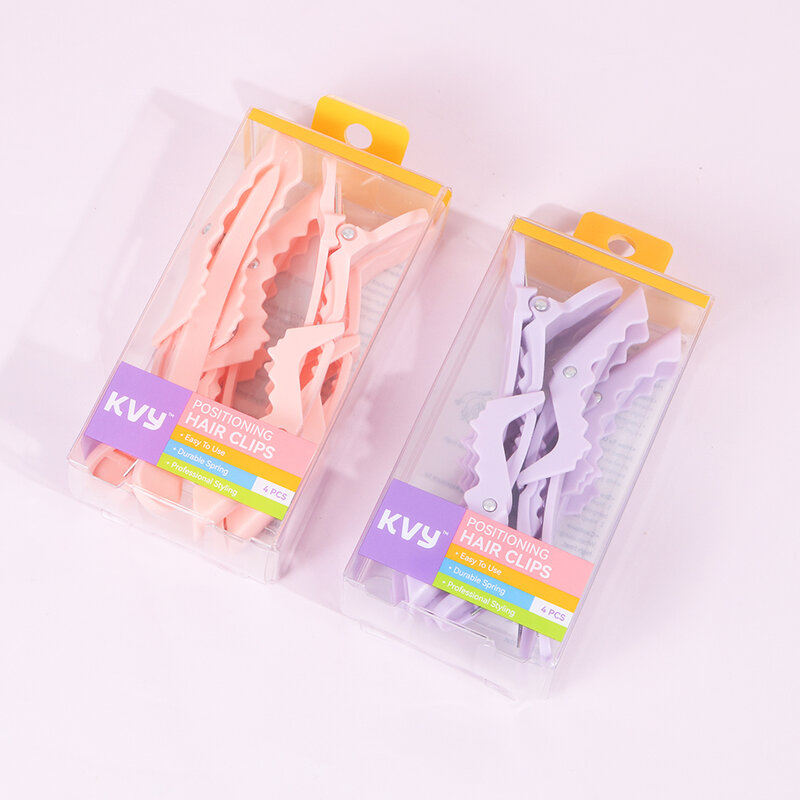 KVY Positioning Hair Clips Set #Purple