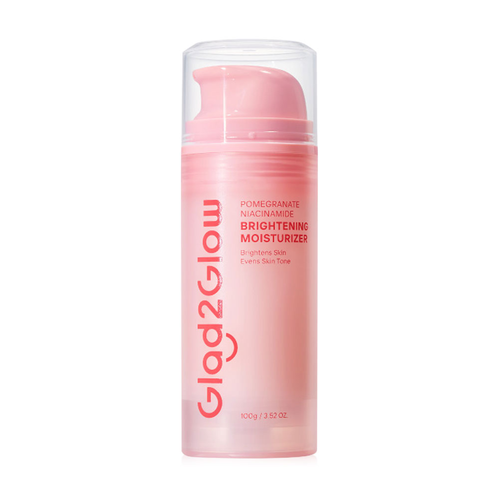 Glad2Glow Pomegranate 5% Niacinamide Brightening Moisturizer 100g