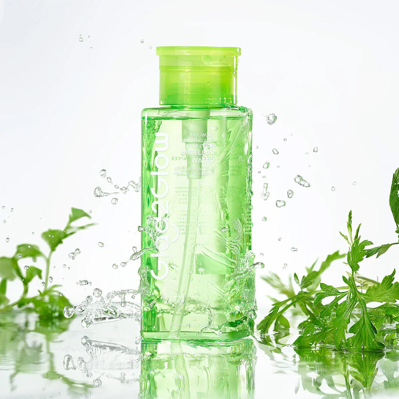Glad2Glow Mugwort Salicylic Acid Acne Clear Micellar Water 300ml