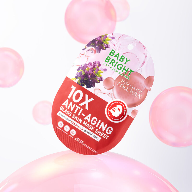 Baby Bright 10X Anti-Aging Glass Skin Mask Sheet 20g