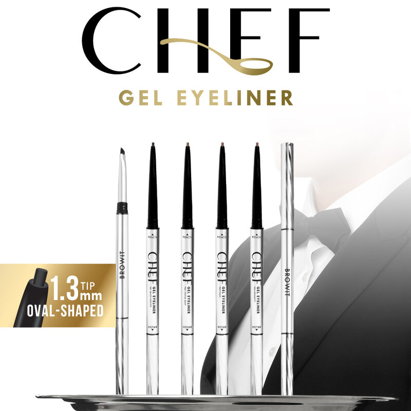 Browit Chef Gel Eyeliner 0.06g #04 Spaghetti