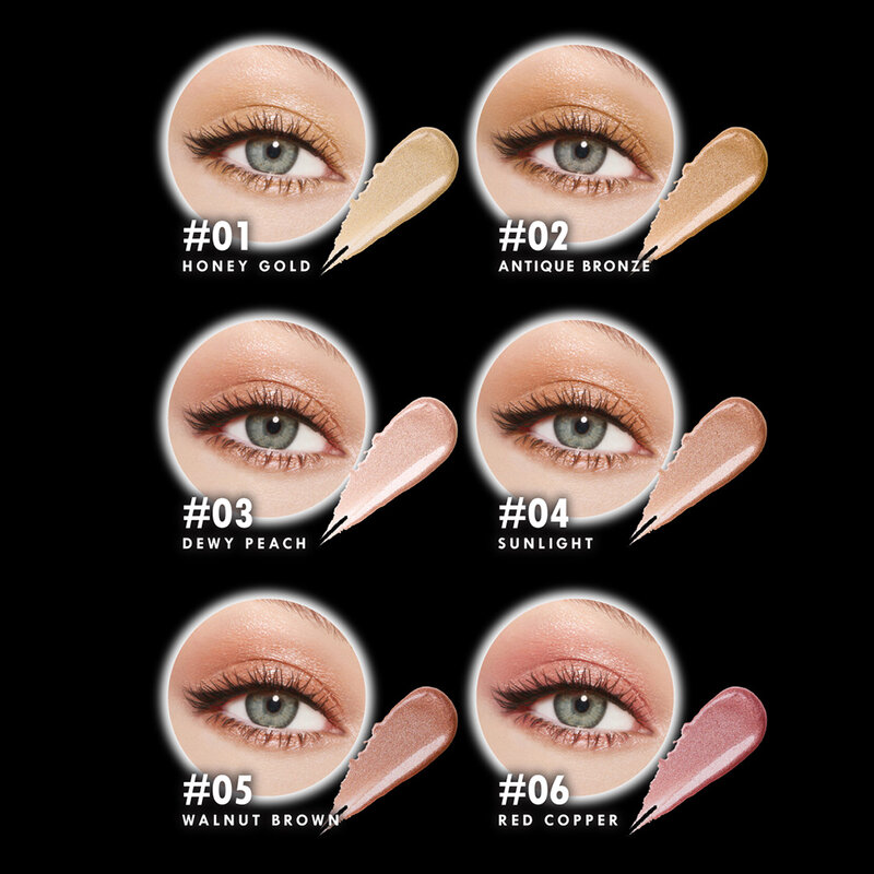 Browit Spotlight Liquid Eyeshadow 3.5ml #06 Red Copper