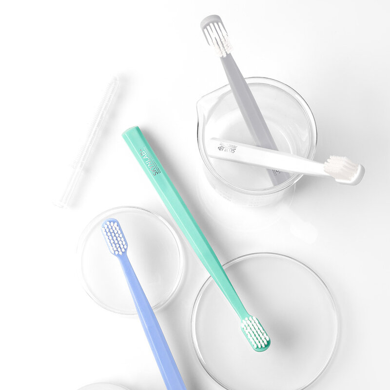 Skynlab Deep Clean Medium Soft Toothbrush 4pcs #Original