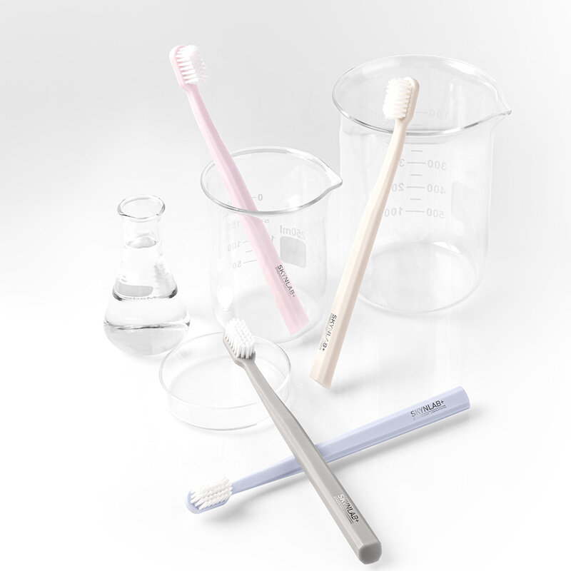 Skynlab Deep Clean Medium Soft Toothbrush 4pcs #Minimal
