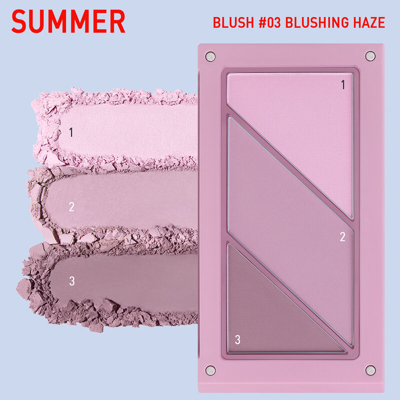 3CE Layer It All Blush Palette 10.5g #03 Blushing Haze