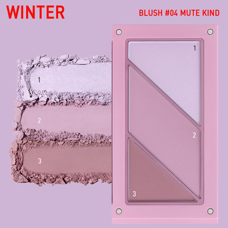 3CE Layer It All Blush Palette 10.5g #04 Mute Kind