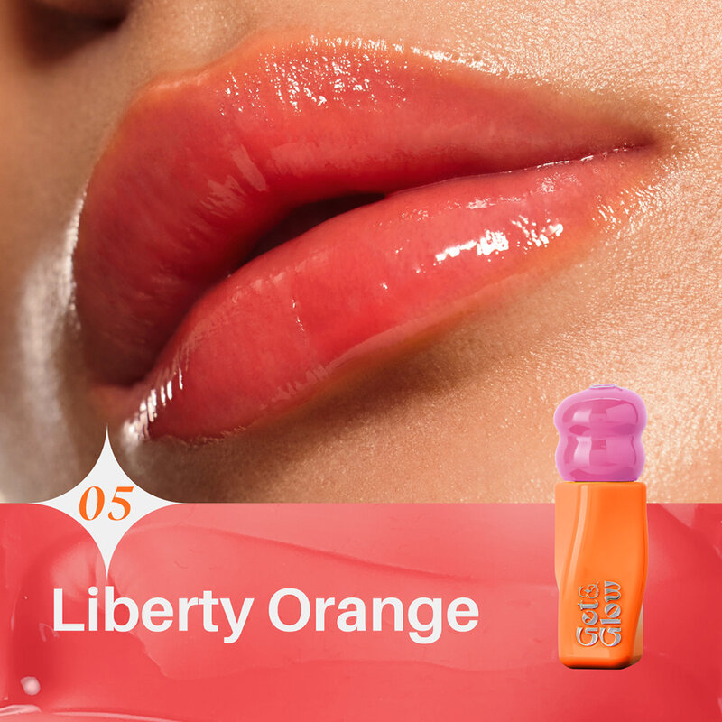 Get&Glow Get Ready Lip Gloss 2.5g #05 Liberty Orange