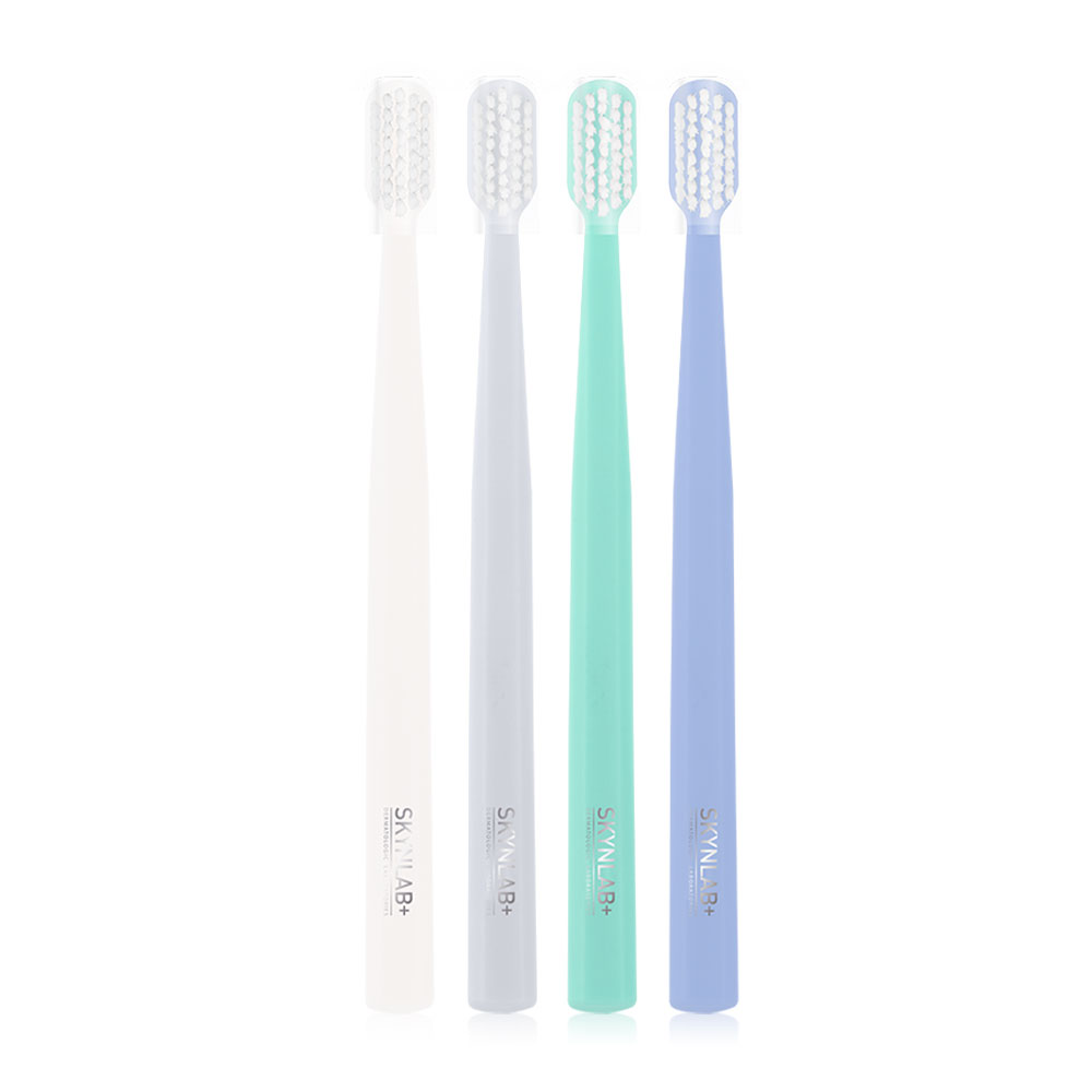 Skynlab Deep Clean Medium Soft Toothbrush 4pcs #Original
