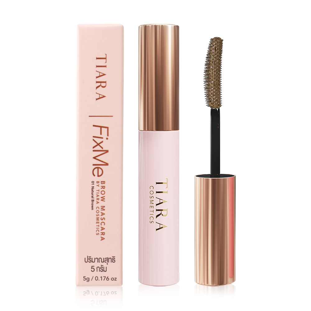 TIARA COSMETICS FixMe Brow Mascara 5g #01 Natural Brown