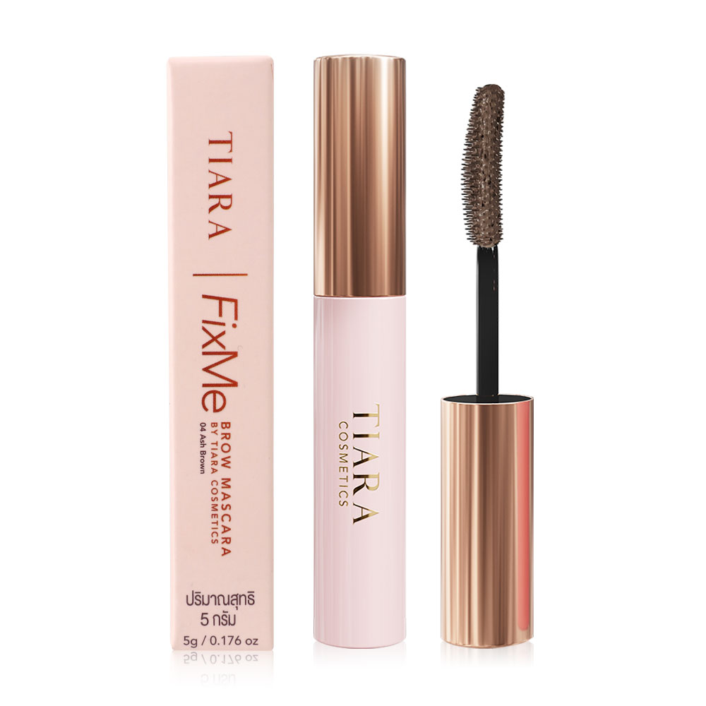 TIARA COSMETICS FixMe Brow Mascara 5g #04 Ash Brown