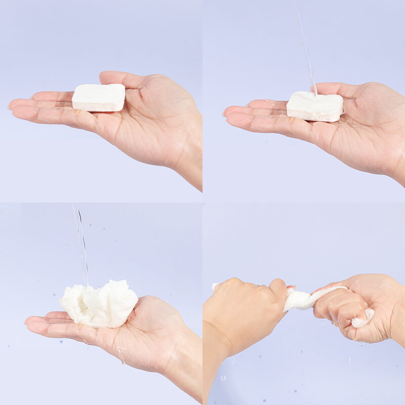 Konvy Disposable Compressed Facial Towel 20pcs