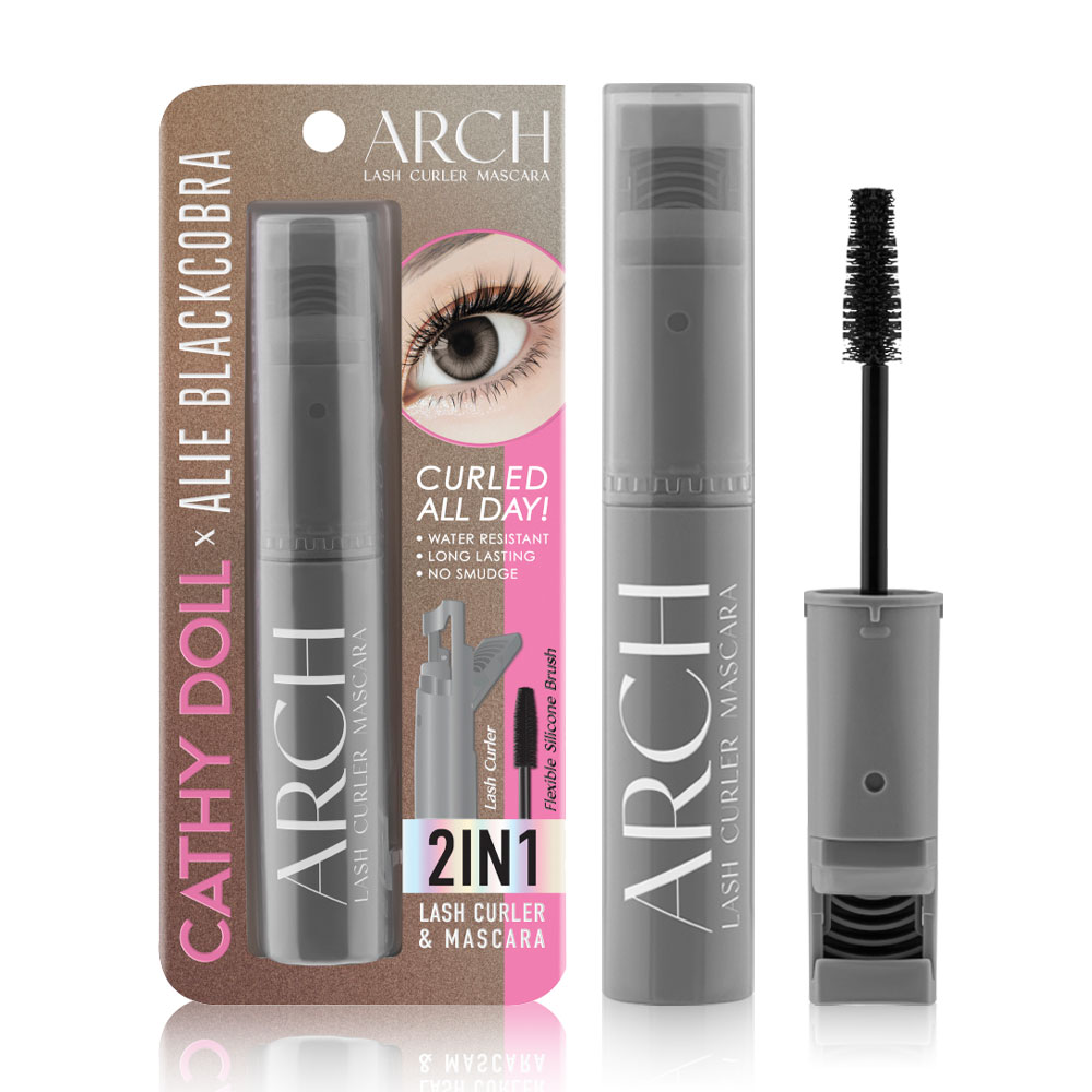 Cathy Doll Arch Lash Curler Mascara 8g #Black