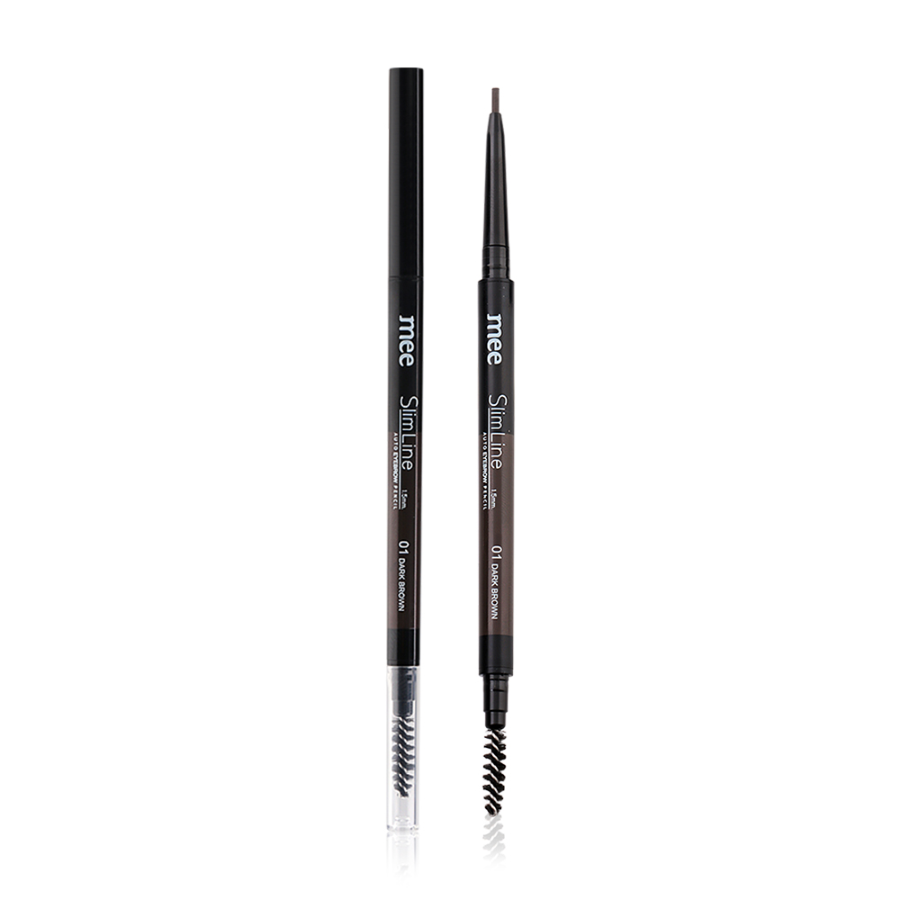 Mee Slim Line Auto Eyebrow Pencil 1.5mm #01 Dark Brown