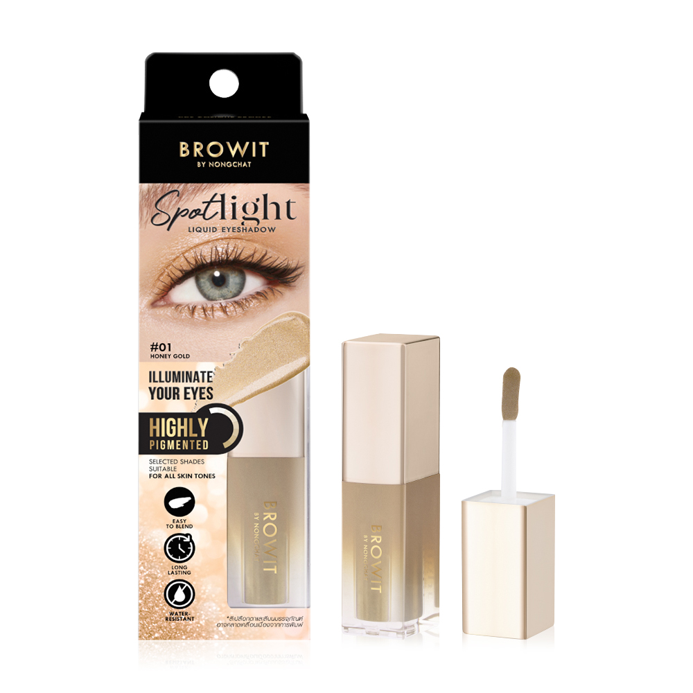 Browit Spotlight Liquid Eyeshadow 3.5ml #01 Honey Gold