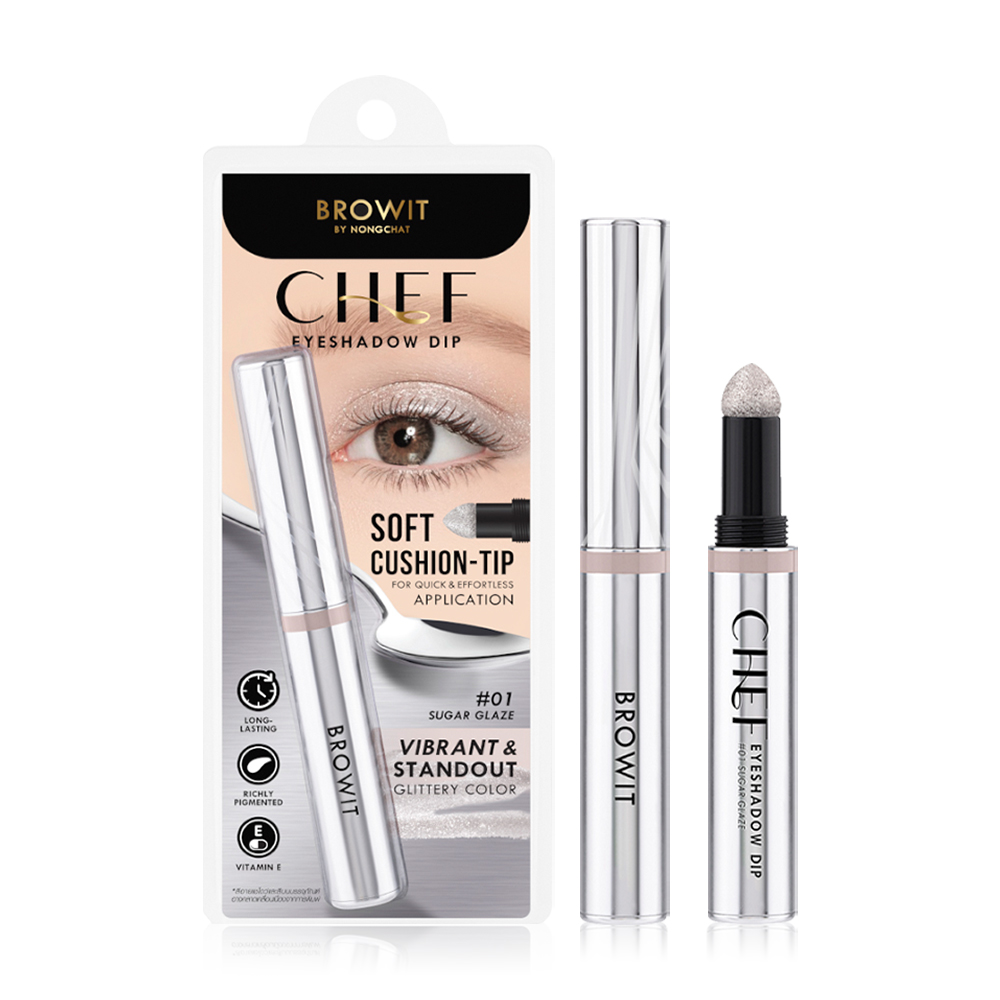 Browit Chef Eyeshadow Dip 1.5g #01 Sugar Glaze