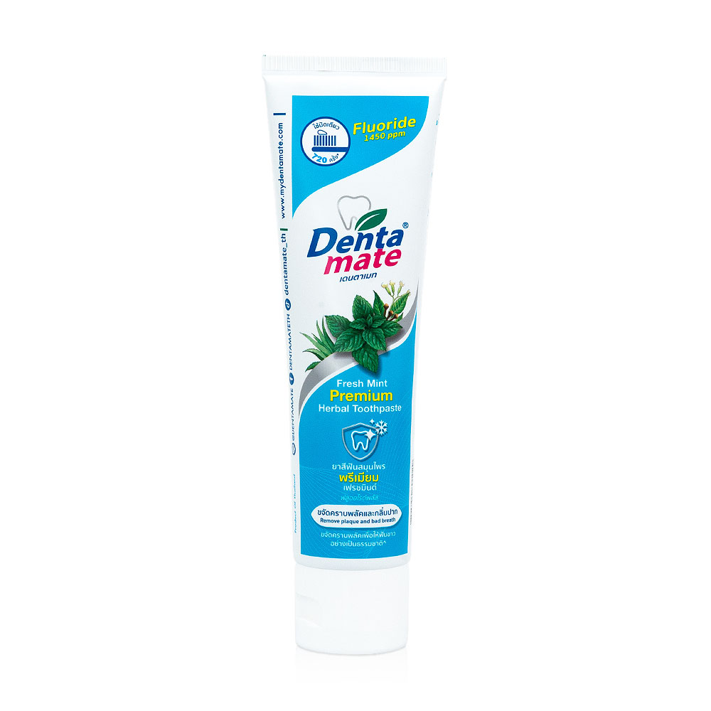 Dentamate Fresh Mint Premium Herbal Toothpaste 120g
