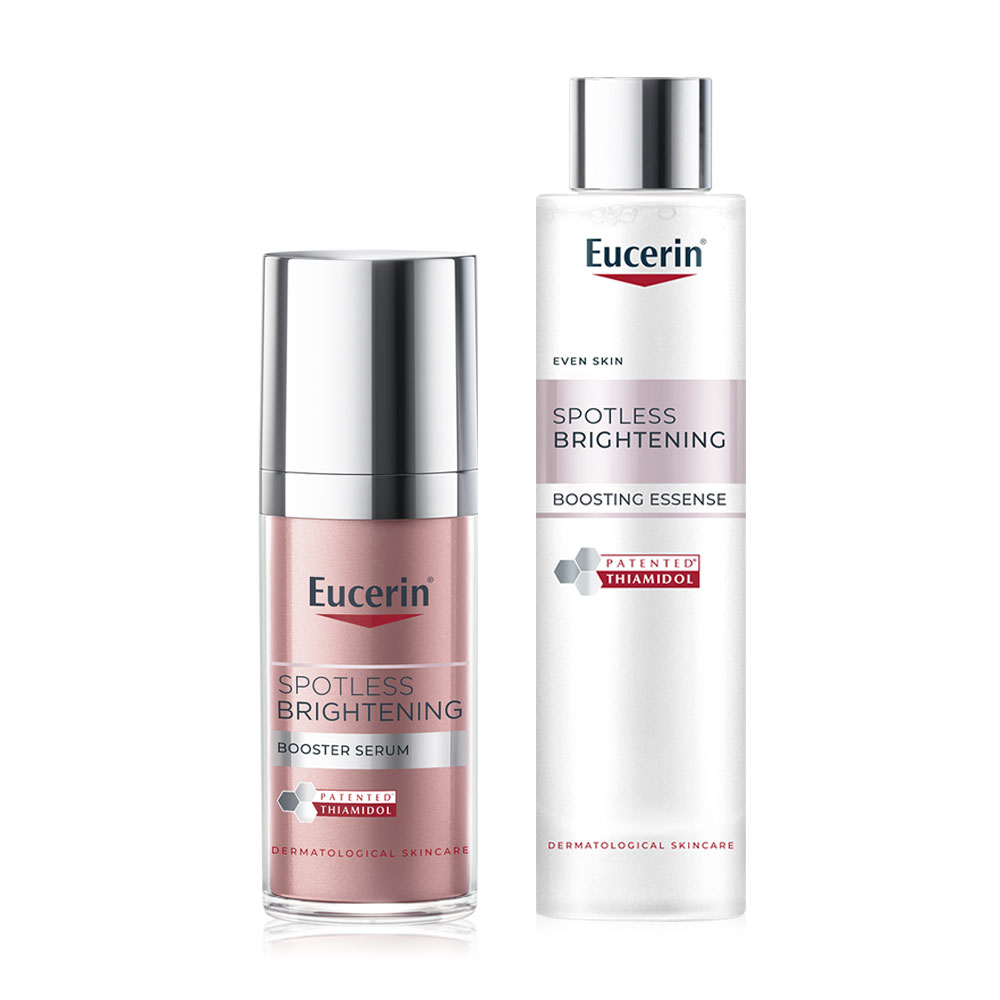 Eucerin [Save 20%] Spotless Brightening Booster Serum 30ml + Even Skin Spotless Brightening Boosting Essence 100ml