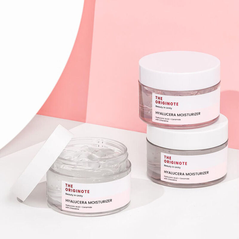 The Originote Set 2 Item Eye Serum 15g + The Originote Hyalucera Moisturizer 50ml