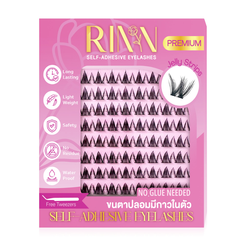 RINN Self-Adhesive Eyelashes 80pcs #11 Buathong