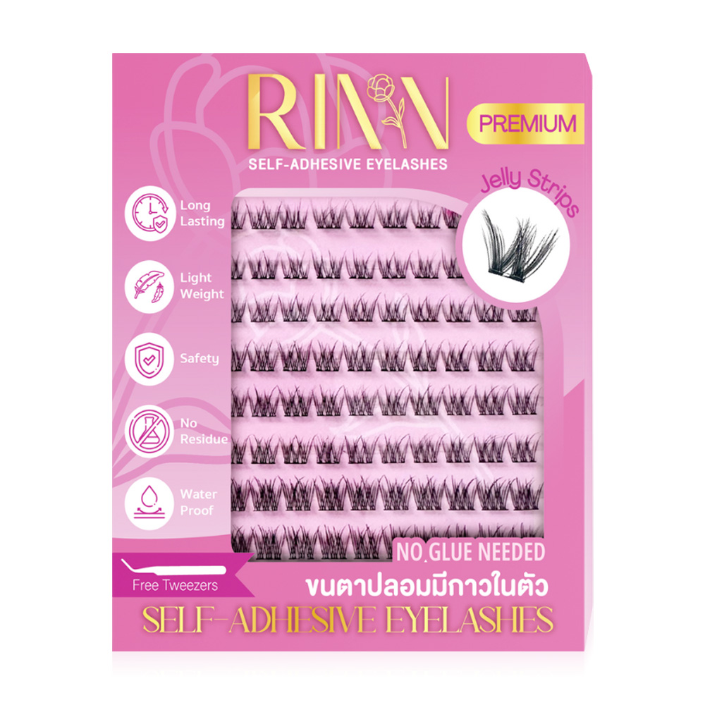 RINN Self-Adhesive Eyelashes 96pcs #07 Dokkaew