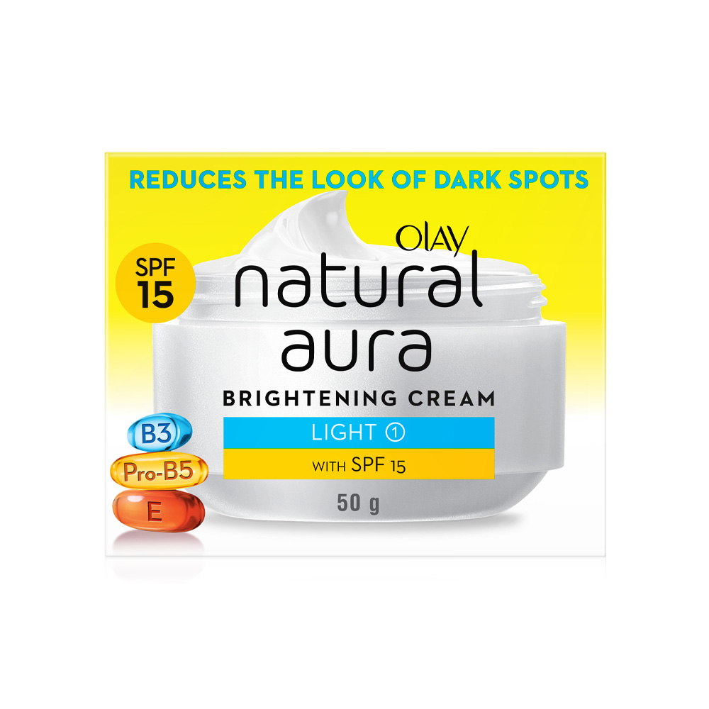 Olay Natural Aura Brightening Cream SPF15 50g