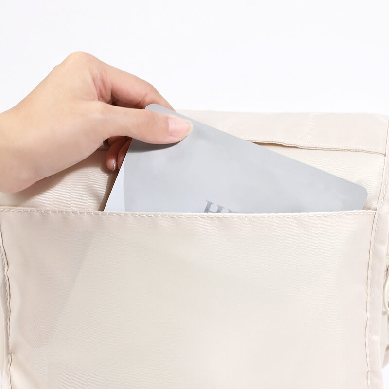 KVY Travel Cosmetic Bag #Buff