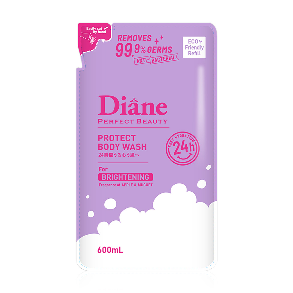 Moist Diane Perfect Beauty Protect Body Wash For Brightening 600ml