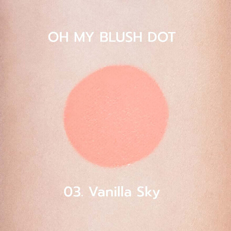 2P Original Oh my Blush Dot 3g #BD-03 Vanilla Sky
