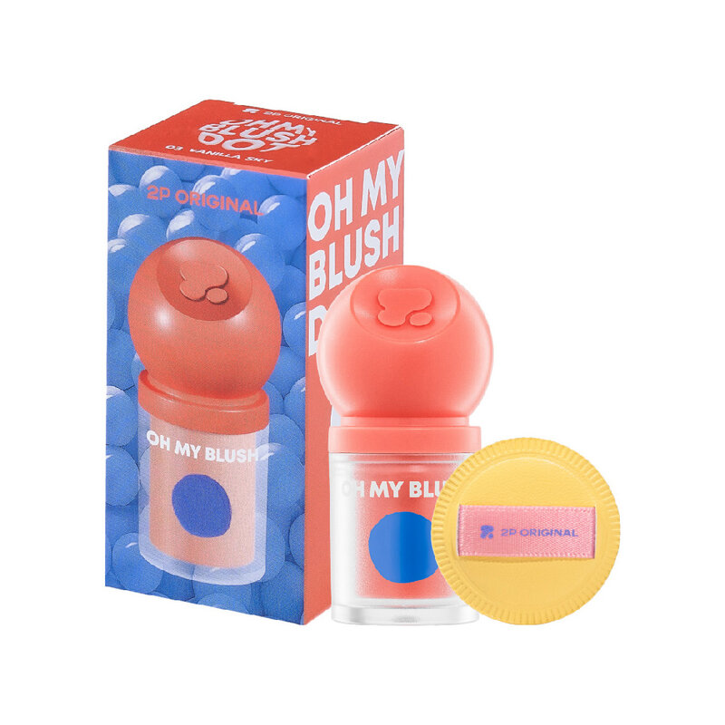 2P Original Oh my Blush Dot 3g #BD-03 Vanilla Sky