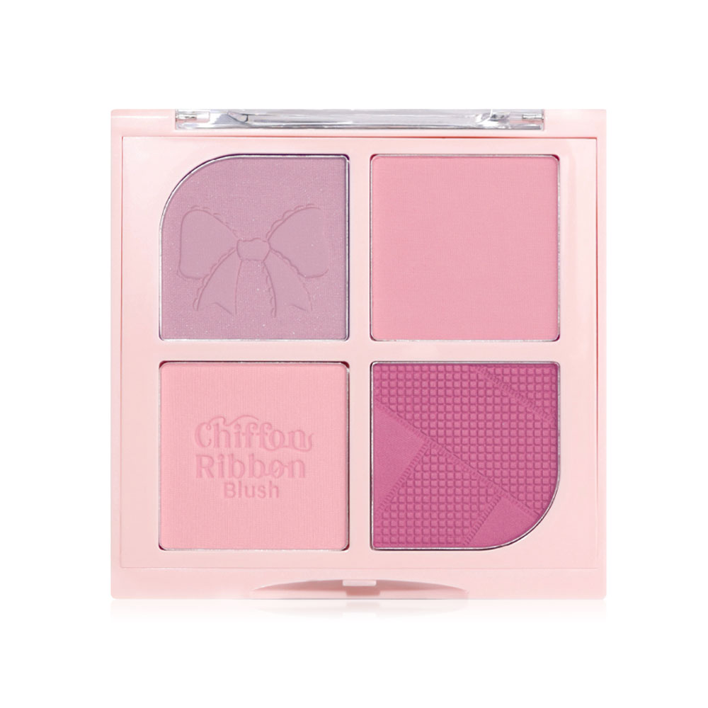 Mei Linda Chiffon Ribbon Blush 8.8g #01 Cool Cotton