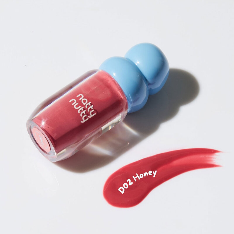 Nattynutty Cosmetics Dewy Lip Oil 3.5g #D02 Honey