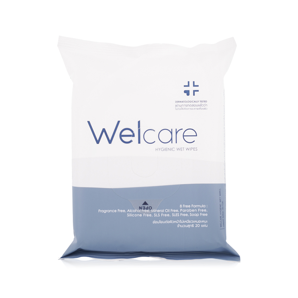 Welcare Hygienic Wet Wipes 20 Sheets