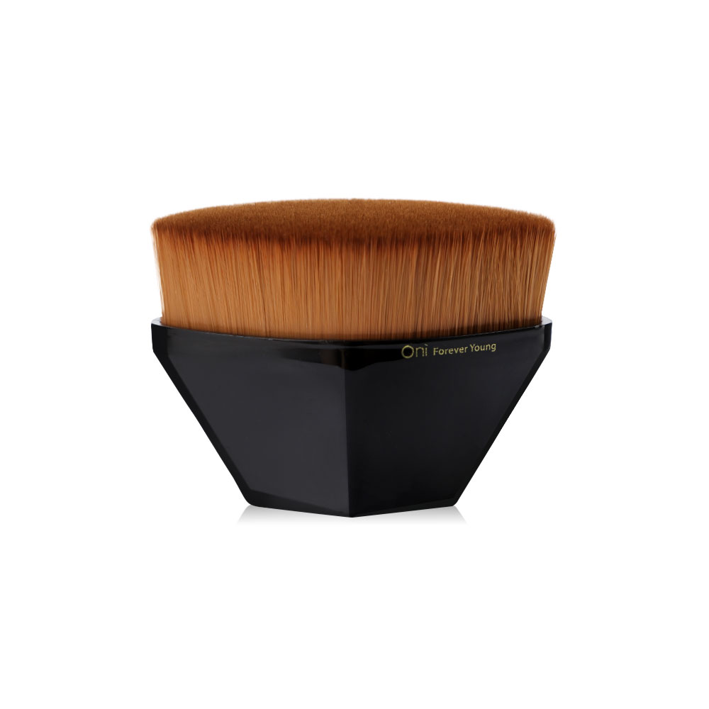 Oni Magic Petal Foundation Brush #Obsidian Black