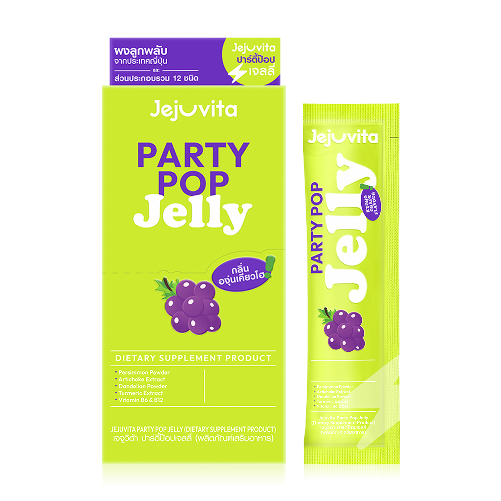 Jejuvita Jelly Party Pop [25g x 6pcs]