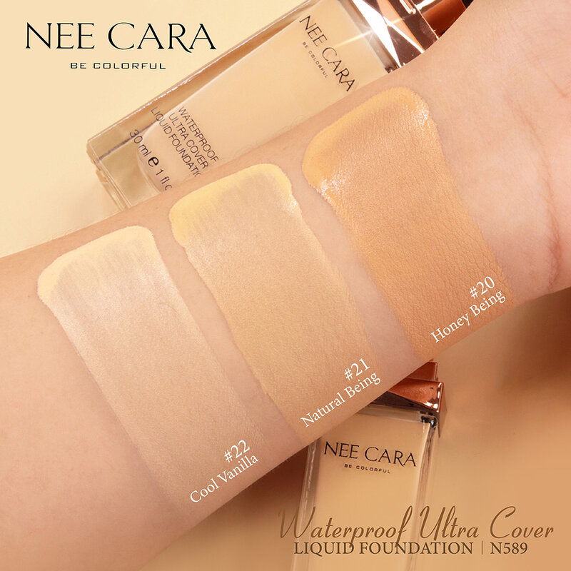 NEE CARA Waterproof Foundation N589 30g #20