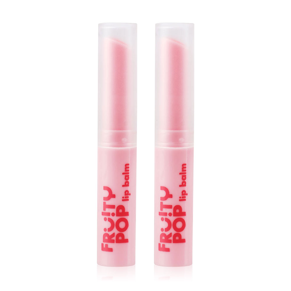 SASI Fruity POP Lip Balm [1.5g x 2pcs] #Strawberry
