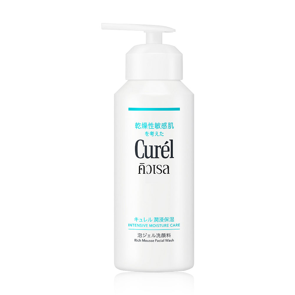 Curel Intensive Moisture Care Rich Mousse Facial Wash 200g