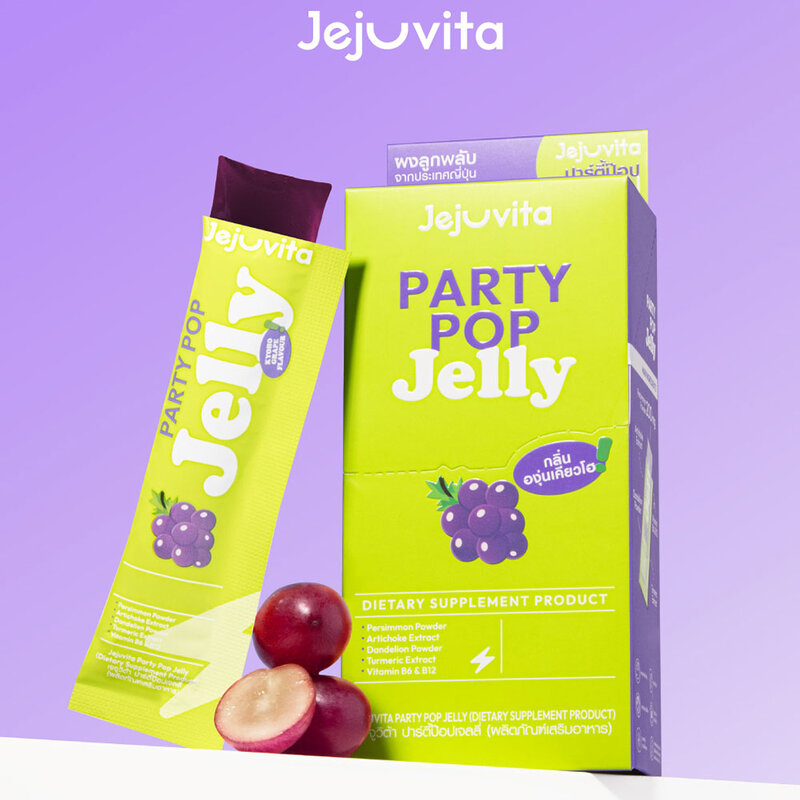 Jejuvita Jelly Party Pop [25g x 6pcs]