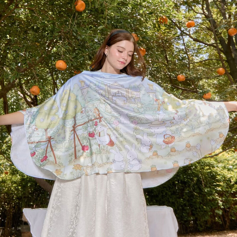 Mamabella French Garden Breastfeeding Cover 1pc