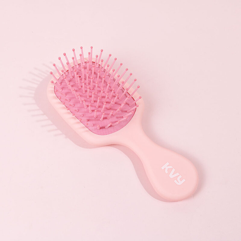 KVY Mini Air Cushion Hair Comb #Pink