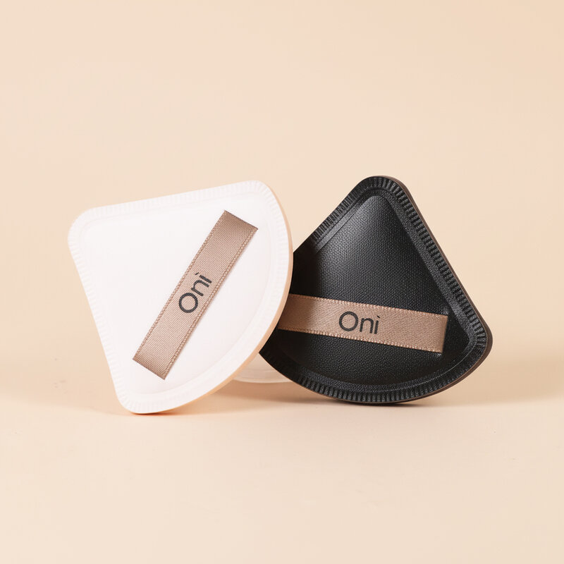 Oni Triangle Marshmallow Cushion Puff Size M #Black