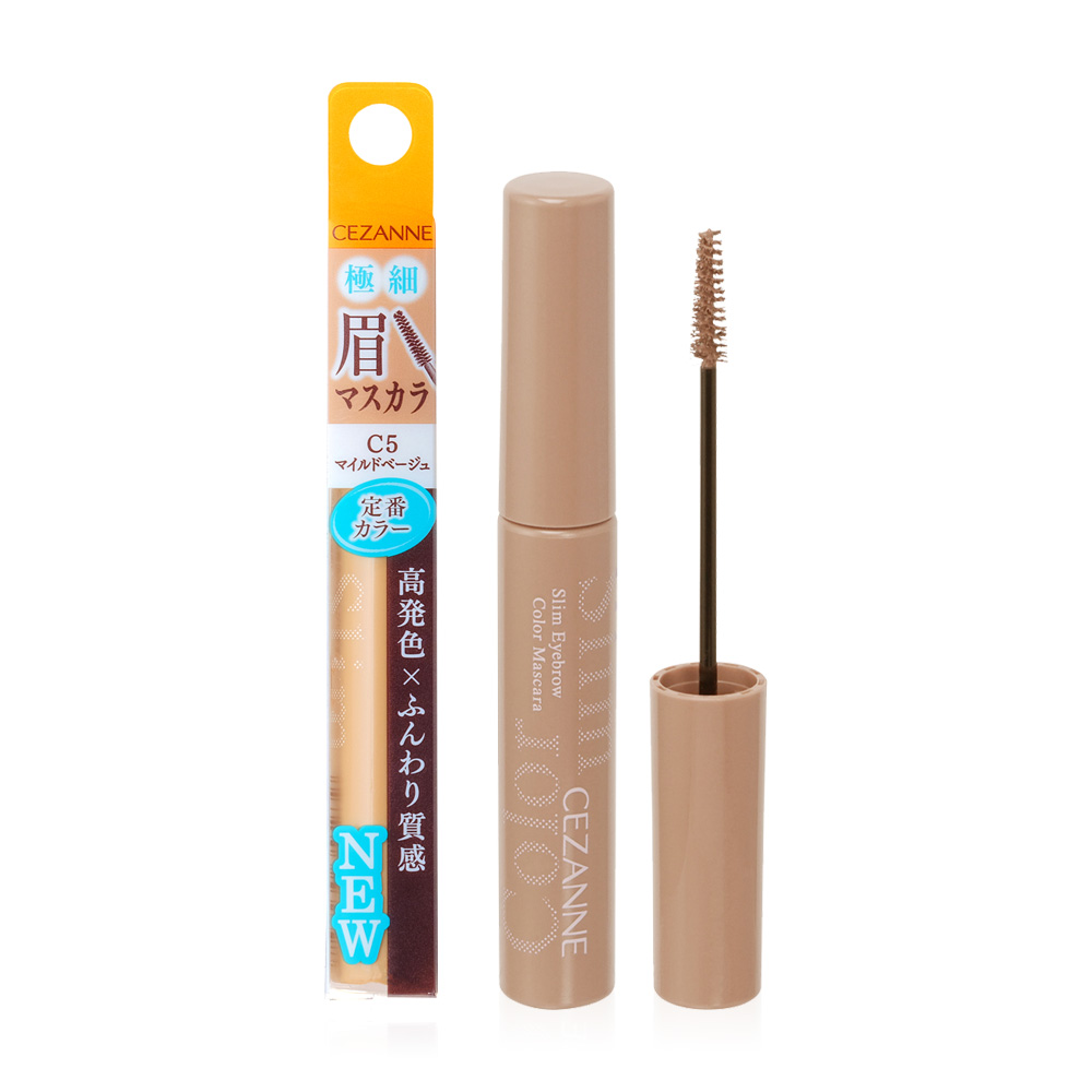 Cezanne Slim Eyebrow Color Mascara 4g #C05 Mild Beige