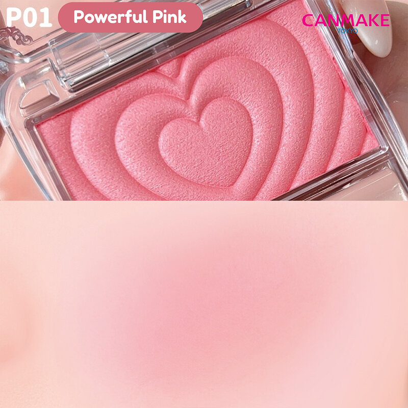 Canmake Powder Cheeks 1.8g #P01 Powerful Pink