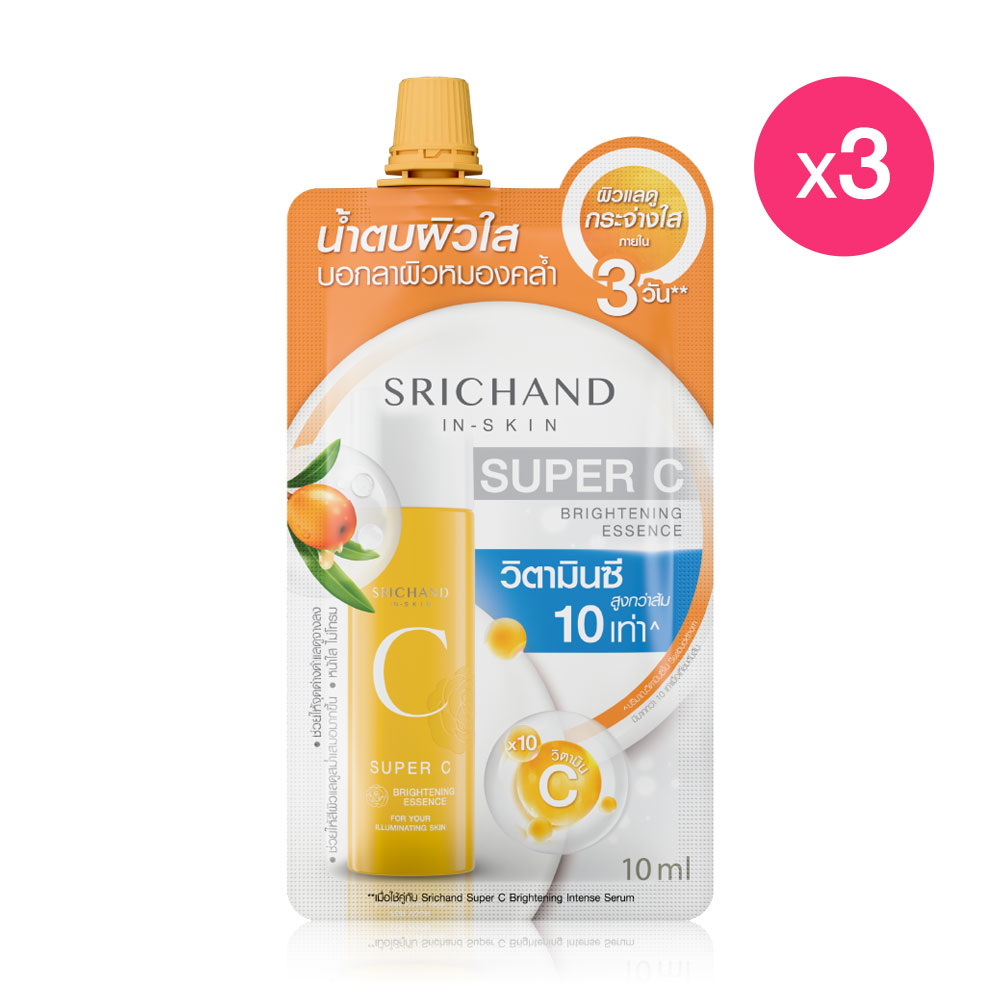 Srichand Super C Brightening Essence [10ml x 3pcs]
