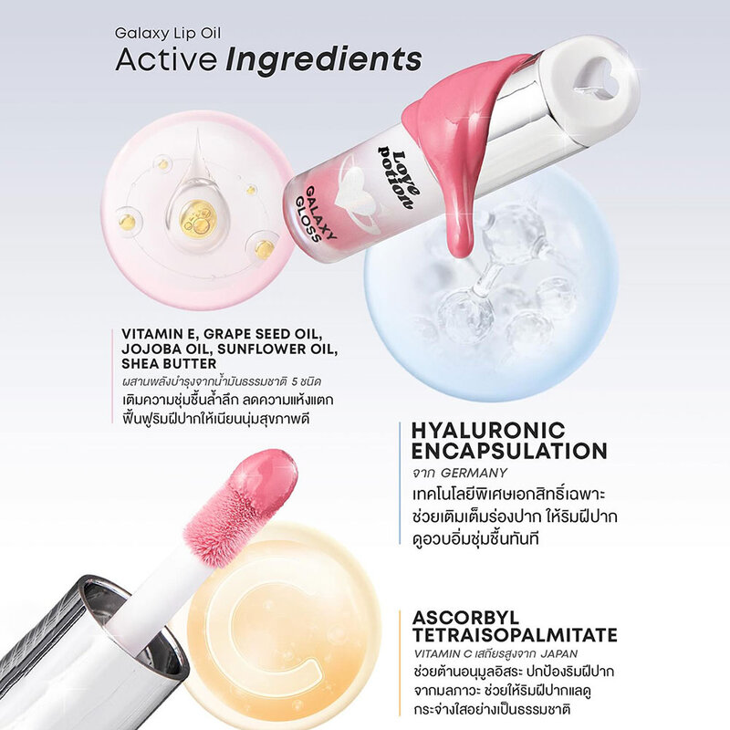 LOVE POTION Galaxy Gloss 3g #13 Sunshine