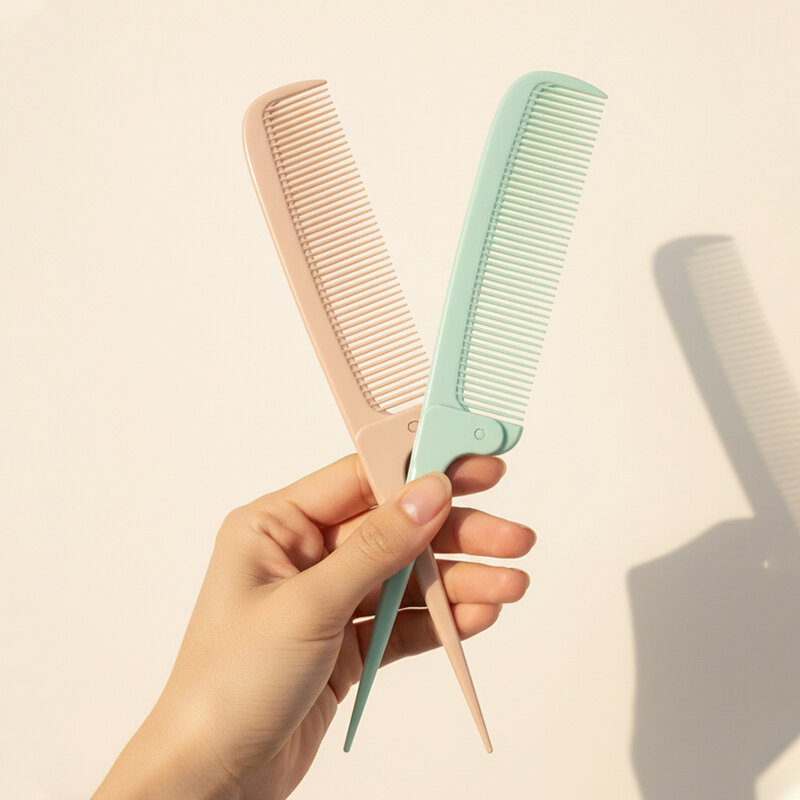 KVY Foldable Tail Comb #Green